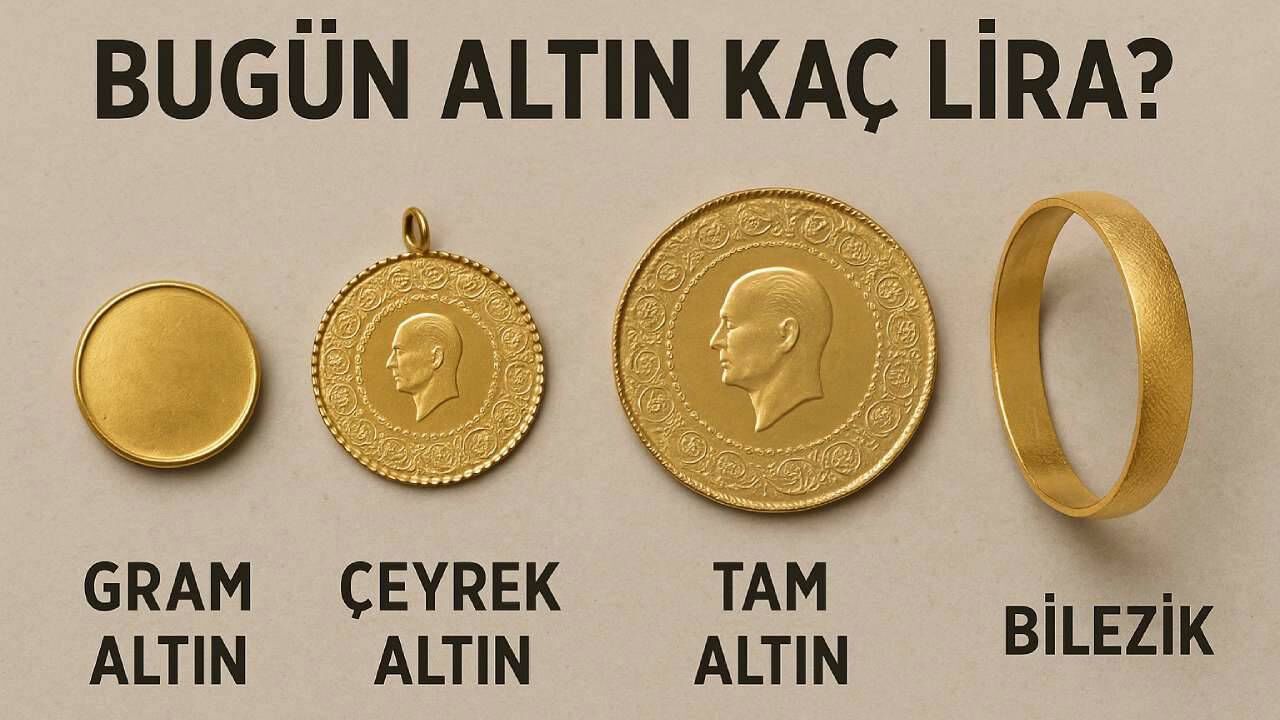 Altın Fiyatları Yükselişte: Çeyrek ve Cumhuriyet Altını Dikkat Çekiyor