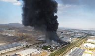 Fabrika Yangını: 5 İşçi Hafif Yaralandı