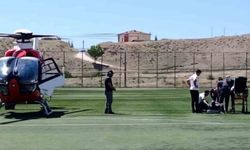 Hasta hava ambulansıyla Malatya'ya sevk edildi