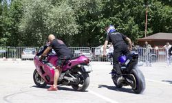 Motosiklet tutkunları 'Akçadağ Motofest"te bir araya geldi