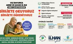 Yeşilyurt'ta 'Birlikte Okuyoruz, Birlikte Eğleniyoruz' etkinlikleri başlıyor