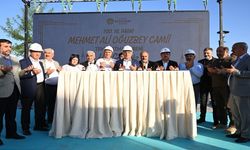 100. Yıl Kent Parkı’na Cami: Temel Atıldı