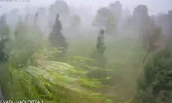 Tokat'ta sağanak ve fırtına etkili oldu