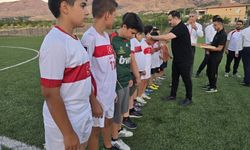 Kur'an kursu öğrencileri futbol turnuvasında buluştu