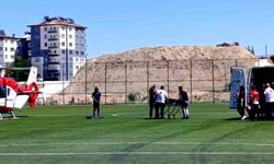 Ambulans helikopterle hastaneye sevk edildi