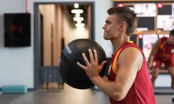 Galatasaray, günü çift antrenmanla tamamladı