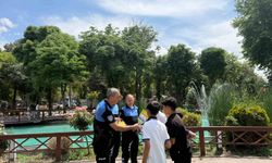 Polis ekiplerinden boğulma vakalarına karşı farkındalık çalışması