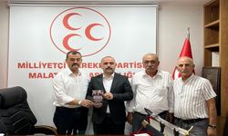 MHP Hekimhan Teşkilatından İl Başkanlığına Ziyaret
