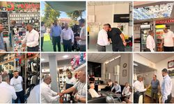 HÜDA PAR Battalgazi'de esnaf ziyareti