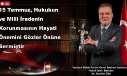 Av. İbrahim Gök: 'Adalet Güçlü Olursa Devlet Güçlü Olur'