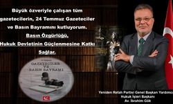 Genel Başkan Yardımcısı Gök 'ten Basın Bayramı Mesajı