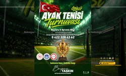 30 Ağustos Zafer Kupası Ayak Tenisi Turnuvası Başlıyor