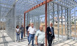 Başkan Eren Çalışmaları Yerinde İnceledi