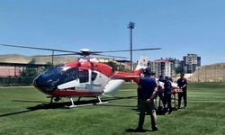 Kalp Krizi Geçiren Hasta Hava Ambulansıyla Sevk Edildi