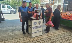 Zabıta Ekiplerinden Semt Pazarında Sıkı Denetim