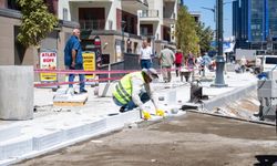 Akpınar Caddesi’nde Çalışmalar Final Aşamasına Geldi