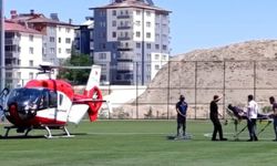 Hasta Hava Ambulansıyla Malatya’ya Sevk Edildi