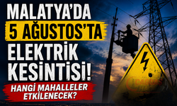 Malatya Genelinde Elektrik Kesintisi