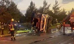Kayseri’de Otobüs ile Tanker Çarpıştı: 35 Yaralı