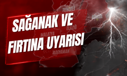 Doğu Anadolu’da Sağanak ve Fırtına Uyarısı
