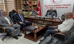 Mhp Malatya İl Başkanlığına Ziyaretler Sürüyor