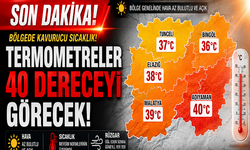 Bölgede Kavurucu Sıcaklık! Devam Ediyor