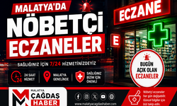 11 Ağustos 2026 Salı Malatya Nöbetçi Eczaneler