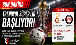 Trendyol Süper Lig Başlıyor! İlk Düdük Rams Park’ta Çalacak