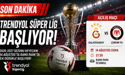 Trendyol Süper Lig Başlıyor! İlk Düdük Rams Park’ta Çalacak