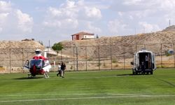 97 Yaşındaki Hasta Hava Ambulansıyla Malatya’ya Sevk Edildi