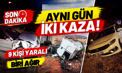 Doğanşehir’de Peş Peşe Kazalar: 9 Yaralı