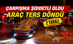 Hava Lojmanları Kavşağı’nda Kaza: 1’i Çocuk 2 Yaralı
