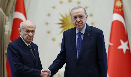 Cumhurbaşkanı Erdoğan, MHP Lideri Bahçeli ile Görüştü