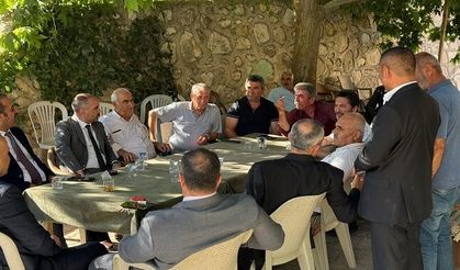 Başkan Şengönül Darende’de Vatandaşlarla Buluştu