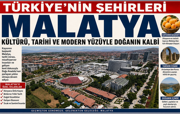 Türkiye'nin şehirleri Kapsamında: Malatya