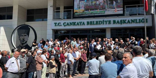 Operasyonun ardından Çankaya Belediyesinde hareketlilik