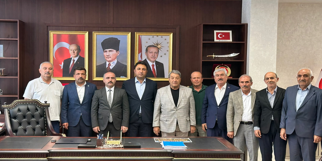 MHP Milletvekili Fendoğlu’ndan Kuluncak ve Hekimhan Ziyareti