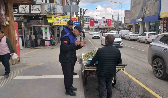 Adıyaman'da kaldırım işgallerine sıkı denetim