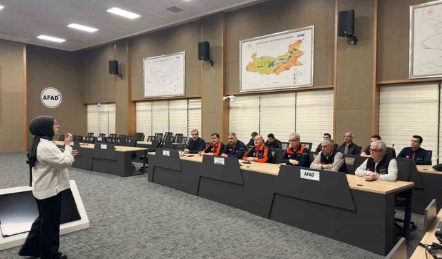 AFAD personeline yönelik işaret dili eğitimine başlandı