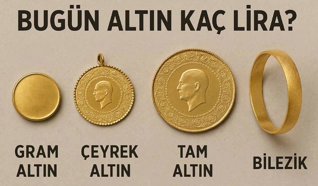 Altın Fiyatları Yükselişte: Çeyrek ve Cumhuriyet Altını Dikkat Çekiyor