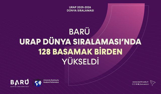 BARÜ URAP Dünya Sıralaması’nda 128 basamak birden yükseldi