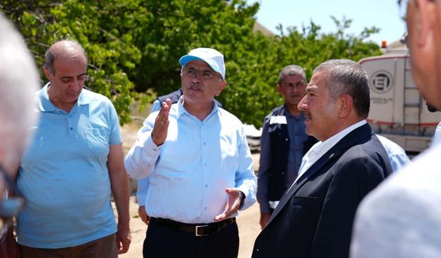 Başkan Er ve Bozkurt, Darende'de yol çalışmalarını inceledi