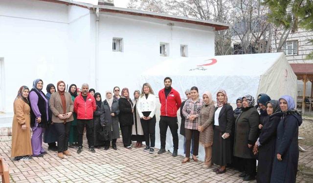 Elazığ'da kadınlara afet bilinci kazandırma eğitimi verildi