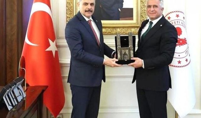 Erzurum Baro Başkanı Öner'den Bakan Çiftçi'ye ziyaret