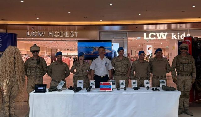 Jandarma'nın 187. kuruluş yıl dönümüne özel tanıtım standı