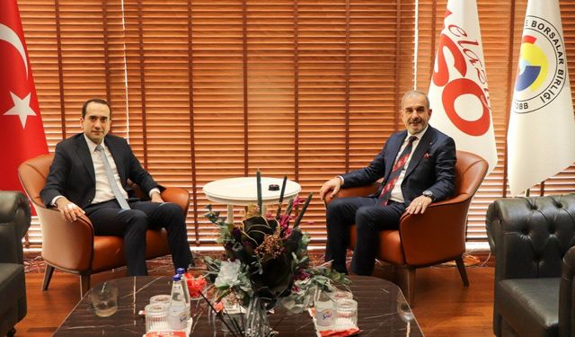 Kovancılar Kaymakamı Uyar’dan Başkan Alan’a Ziyaret