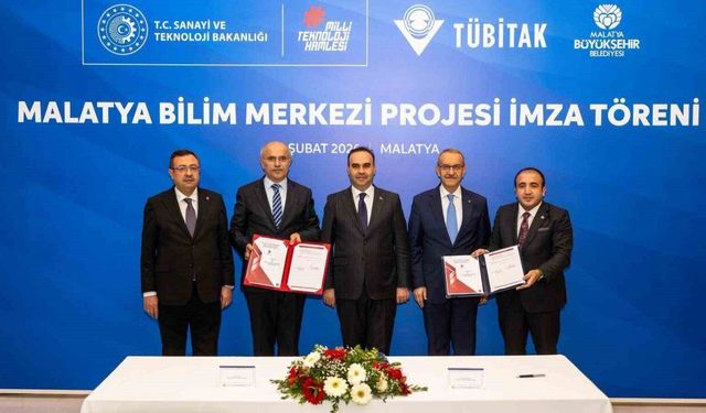Malatya Bilim Merkezi projesi için imzalar atıldı