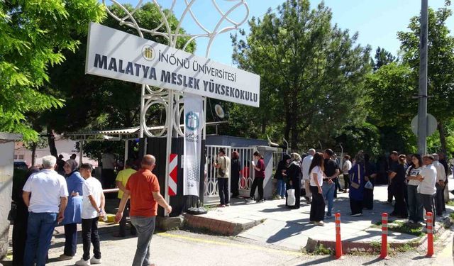 Malatya'da YKS heyecanı sürüyor