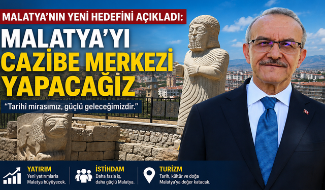 Malatya Turizmle Ayağa Kalkacak