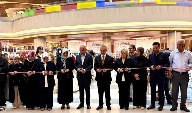 MalatyaPark AVM'de el emeği eserler görücüye çıktı